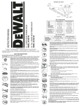 DeWalt D51822 User manual