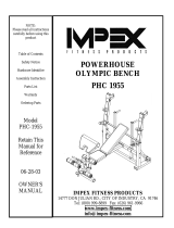 Impex PHC-1955 Owner's manual