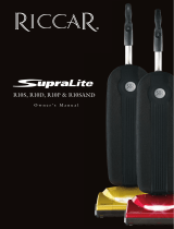 Riccar SupraLite Standard Lightweight Vacuum User manual