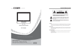 Coby TF TV1022 - 10.2" LCD TV User manual