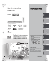 Panasonic DMREX75 User manual