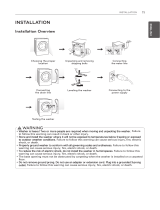 LG Electronics WM1388HW Installation guide
