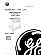 GE Profile JGS968 SERIES Technical Service Manual