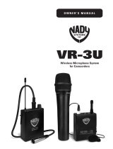 Nady VR-3U User manual