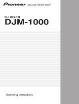 Pioneer DJM-1000 User manual