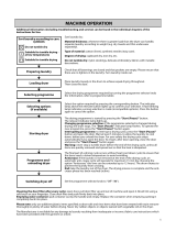 Whirlpool AZA 999 Program Chart