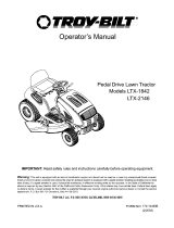 Troy-Bilt LTX-2146 Owner's manual
