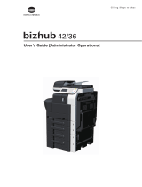 Konica Minolta bizhub 42 User manual