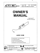 AUTO ARC AASW 1510M Owner's manual
