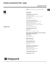 Hotpoint BHWD 129 (UK)/1 User manual