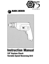 Black & Decker 7196A User manual