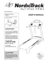 NordicTrack 605 Cs Treadmill User manual