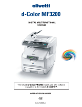 Olivetti D-COLOR MF3200 Owner's manual