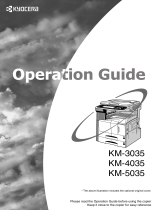 KYOCERA KM-3035 Operating instructions