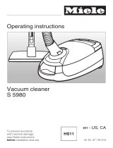 Miele Capricorn S 5980 Operating Instructions Manual