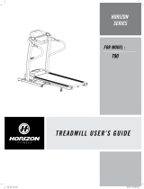 Horizon Fitness T90 User guide