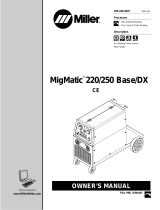 Miller MIGMATIC 250 BASE/DX Owner's manual