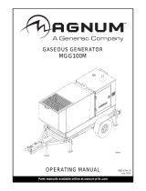 Generac MGG100 Operating instructions