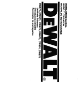 DeWalt DW670 User manual