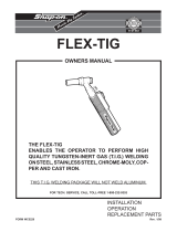 Snap-On FLEX-TIG Owner's manual