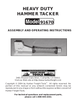 Harbor Freight Tools 91670 User manual