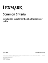 Lexmark X652DE - Mfp Taa Gov Compliant Installation And Administration Manual