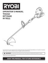 Ryobi Outdoor F2020 User manual