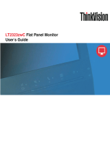 Lenovo Thinkvision Lt2323ZWC User manual