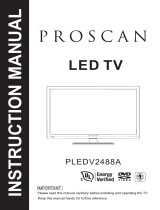 ProScan PLEDV2491B User manual