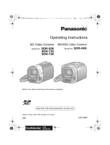 Panasonic SDRT50 Operating instructions