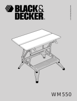 BLACK DECKER WM550 T12 Owner's manual
