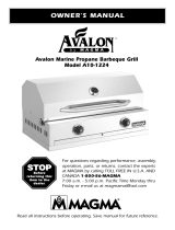 Magma Avalon A10-1224 Owner's manual