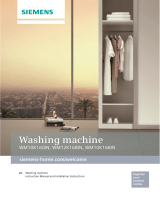 Siemens WM12K168IN/03 User manual