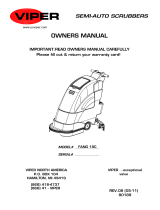 Viper SCRUBBER FANG 18C Owner's manual