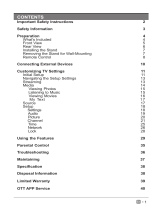 Seiki SE32HD01UK User manual