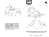 Mattel Barbie as the Princess and the Pauper Royal Kingdom Carriage Operating instructions