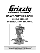 Grizzly G1006 User manual