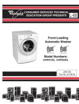 Whirlpool duet GHW9100L User manual