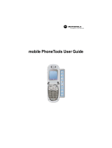 Motorola 98741H - Mobile PhoneTools - PC User manual