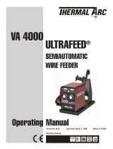 ESAB VA 4000 ULTRAFEED® Semiautomatic Wire Feeder User manual