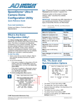 American Dynamics IP speedDome Ultra 8 Quick Reference Manual