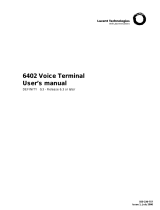 Lucent Technologies 6402 User manual