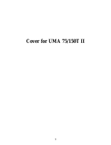 Peavey UMA 75/150T II Owner's manual