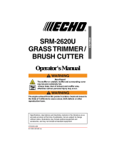 Echo SRM-2620U User manual