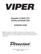 Viper Responder LE 5701 Installation guide