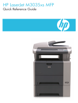 HP LaserJet M3035 Multifunction Printer series Reference guide