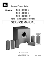 JBL SCS150SI User manual