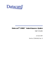 DataCard CD820 User manual