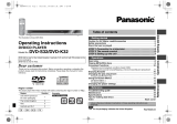 Panasonic DVDS32 Operating instructions