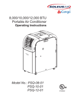 Soleus Air PSQ-10-01 Owner's manual
